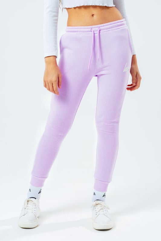Hype Girls Lilac Script Joggers