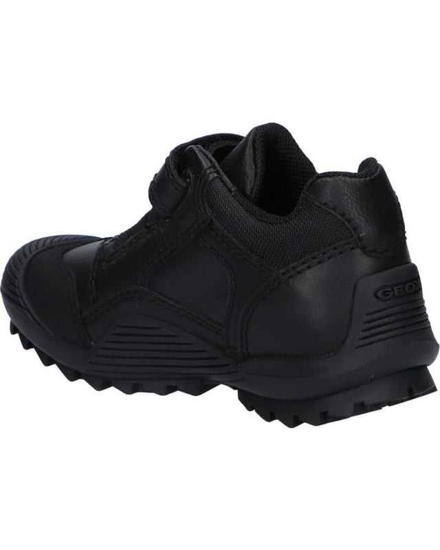 SHOES GEOX FOR BOY J0424B 043ME J SAVAGE Black, Padded insole, Nonslip soles, Flexible sole
