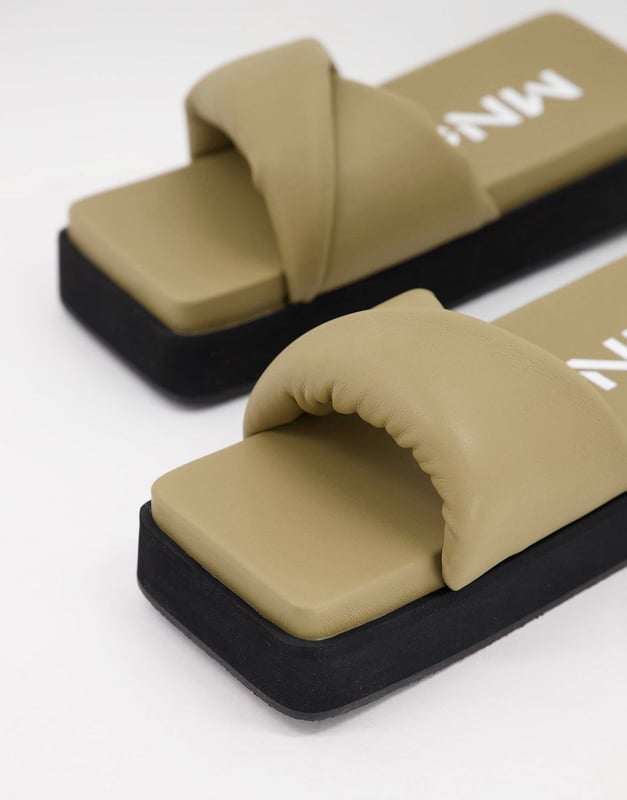 Mango padded sandals on sale