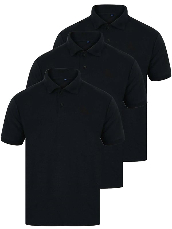 Dieses Herren-Piqué-Poloshirt besteht aus hochwertigem Baumwollmaterial und sorgt für eine bequeme und stilvolle Passform. Perfekt für den täglichen Gebrauch, die Arbeit oder legere Anlässe, verleihen der gerippte Kragen und die Ärmelbündchen eine zusätzliche Note von Eleganz. Egal, ob du ins Fitnessstudio gehst, trainierst, Golf spielst oder einfach deinen Tag verbringst, dieses vielseitige Shirt ist ein Muss für jede Garderobe.
