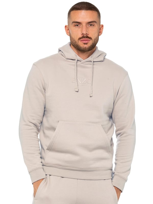 Enzo Mens Overhead Hoodie Tracksuit Set. Regular Fit, Long Sleeve Hoodie with Cuffed Wrists and Adjustable Drawstrings. Features EZ Logo On Chest And Joggers. Regular Fit Cargo Jogger. Elasticated Waistband With Adjustable Drawstring. Features 2 Side Slash Pockets, 2 Cargo Pockets, Single Welt Back Pocket. Ideal to use for Casual and Work wear.