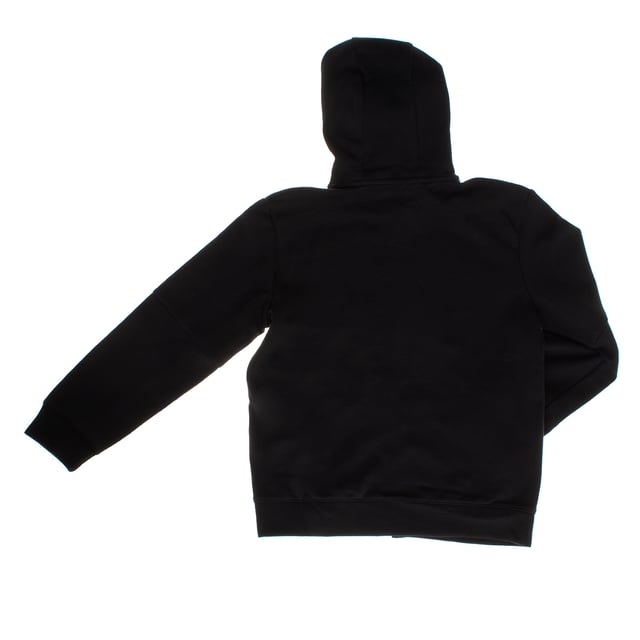 Sudadera para niño confeccionada en un tejido de punto elástico y suave, ideal para ofrecer comodidad y libertad de movimiento. 

Presenta un diseño de manga larga y cuenta con una cremallera completa al frente, lo que facilita su uso. 

Los bolsillos delanteros con cierre de cremallera añaden funcionalidad, permitiendo llevar pequeños objetos.

Incluye una capucha que aporta un toque adicional de protección en días más frescos. 

Perfecta para actividades al aire libre o el día a día.
 Composición: 83% Algodón, 17% Poliéster
 Cuidados:
- Lavar a máquina en agua fría  y ciclo delicado.
- Usar detergentes suaves.
- Usar secadora a baja temperatura.
- Planchar a bajas temperaturas.
- No lavar en seco.