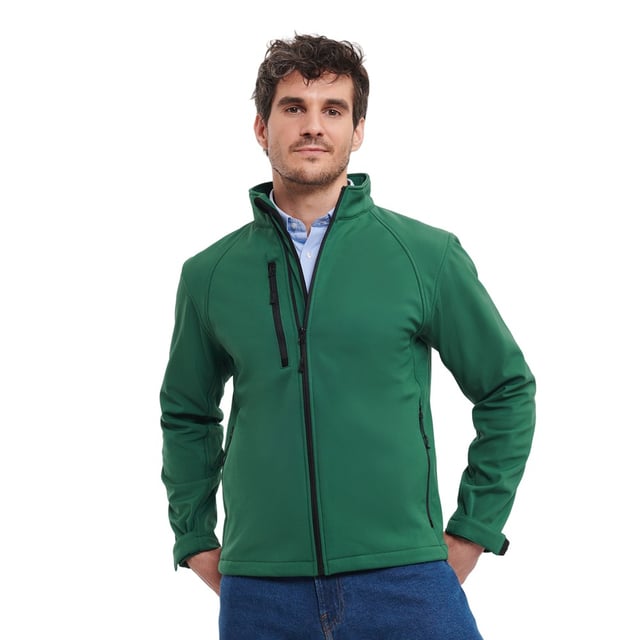 Russell men's hooded tech jacket discount