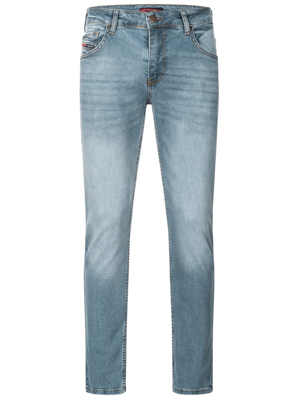 Komfort trifft auf Stil: Lorenzo Loren Herren Jeans Hosen LL-4001 Zeitloses Design für jeden Anlass Erlebe die perfekte Kombination aus Stil und Komfort mit den Lorenzo Loren Herren Jeans Hosen LL-4001 in Hellblau. Diese Jeans sind im klassischen Five Pocket Style gestaltet und bieten dank des mittleren Bundes einen bequemen Sitz. Das Stone Washed Finish verleiht den Hosen eine moderne, leicht verwaschene Optik, die sich perfekt in jede Garderobe einfügt. Ob für einen entspannten Tag oder einen lässigen Abend – mit diesen Jeans bist du immer gut gekleidet.  Perfekte Passform dank Stretch-Material Die Lorenzo Loren Herren Jeans Hosen LL-4001 sind aus einem hochwertigen Stretch-Denim gefertigt, der sich optimal an deinen Körper anpasst und maximale Bewegungsfreiheit bietet. Der Hosenschlitz mit Reißverschluss sorgt für zusätzlichen Komfort und eine einfache Handhabung. Diese Jeans sind die ideale Wahl für alle, die Wert auf Bequemlichkeit und eine perfekte Passform legen.  Vielseitig und kombinationsfreudig Diese hellblauen Jeans lassen sich vielseitig kombinieren und sind ein absolutes Must-Have für jede Saison. Trage sie mit einem einfachen T-Shirt und Sneakers für einen lässigen Look oder kombiniere sie mit einem Hemd und Lederschuhen für einen etwas eleganteren Auftritt. Egal, wie du dich entscheidest – mit den Lorenzo Loren Herren Jeans Hosen LL-4001 machst du immer eine gute Figur.