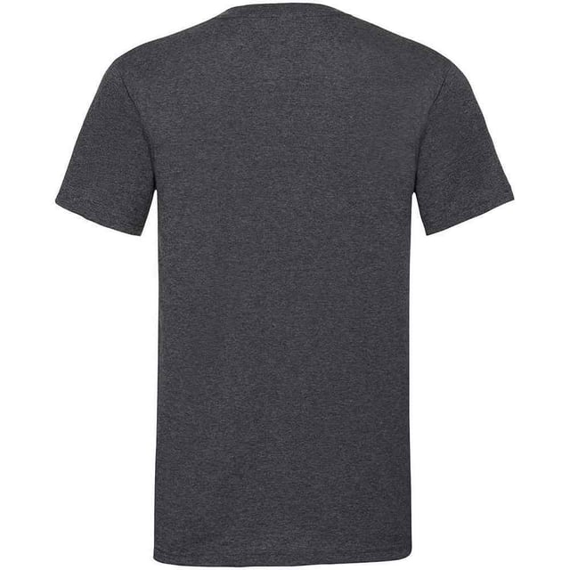 100% Katoen. Ontwerp: Eenvoudig. Halslijn: Lycra geribd, V-hals. Mouwtype: Korte mouwen. Hem: Tweelingnaaldsteek. Rugnekband, uitgesneden label, vormbehoud, buisvormig, dubbele naaldmouwen. 165gsm. Duurzaamheid: Amfori, Better Cotton Initiative, BSCI, Geen gebruik van kinderarbeid of dwangarbeid, Oeko-Tex Standaard 100 Gecertificeerd, WRAP Gecertificeerd.