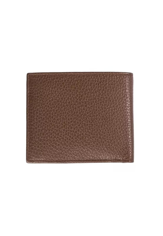 Mens wallet in tumbled leather
  Book-style opening
  Coin compartment and card holder
  Dimensions: 13x16x3
  Stylish and practical design
Material: 100% Leather