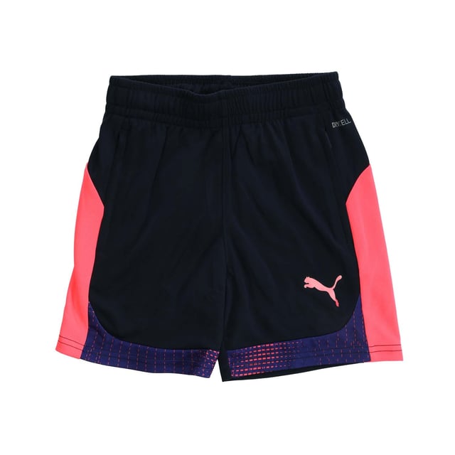 Juniors Puma IndividualFINAL Shorts in navy.- Elasticated waistband.- Zip pockest.- Printed logo.- dryCELL moisture management.- Regular fit.- 100% Polyester.- Ref: 65951301