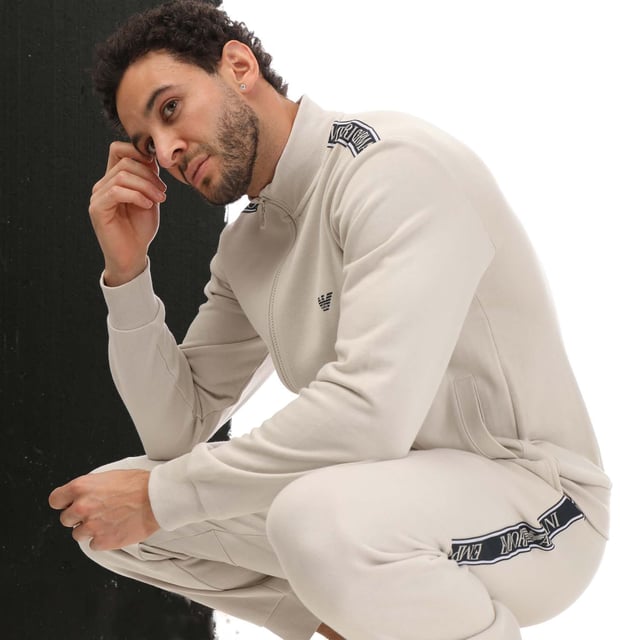Armani eagle tape tracksuit shop