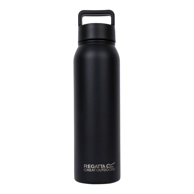 Material: 304 Stainless Steel. Durable. Carry Handle, Double-Walled, Hot Up To 6 Hours, Insulated, Keeps Drinks Cold For 12 Hours, Non-Slip Base, Rubber Base, Spill-Proof Lid, Twist Lid. Design: Logo. Capacity: 0.6L.