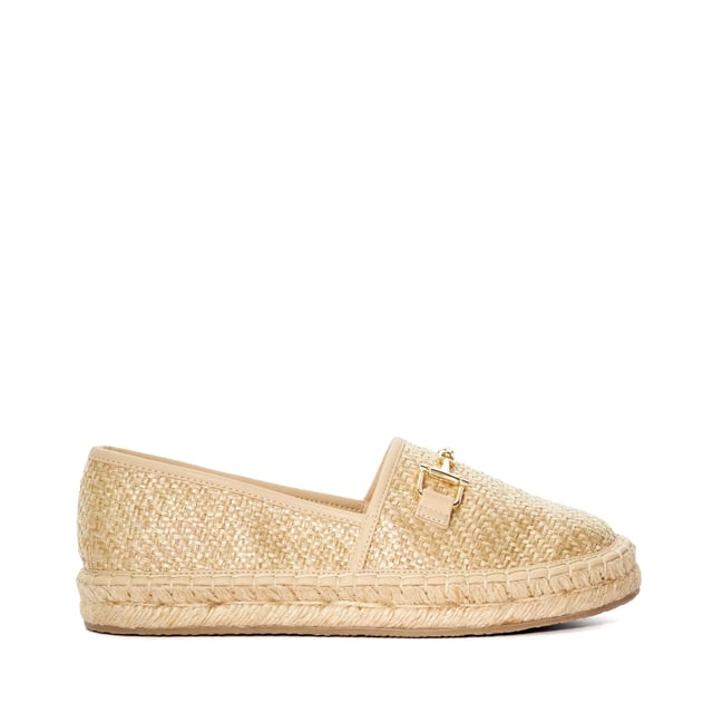 A contemporary take on a classic espadrille Gellato will complete your warm-weather wardrobe. Expertly crafted from the finest materials, and set on a versatile rubber backed sole, this round-toed silhouette is enhanced with a  snaffle logo trim that adds instant polish to casual outfits. Finished with a pull tab enabling you to slip these timeless flats on with ease.