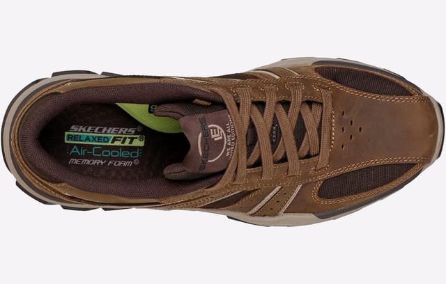 Skechers relaxed fit air cheap cooled memory foam mens