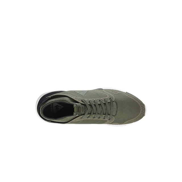 Le Coq Sportif Omicron Tech Modern Mens Green Trainers