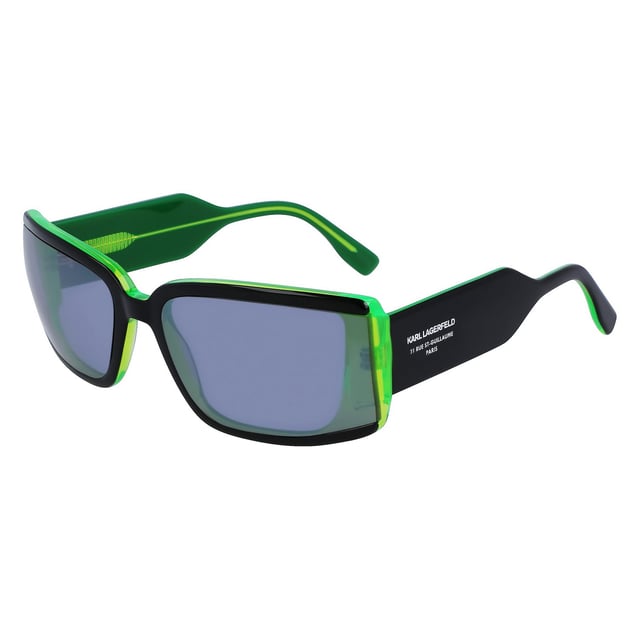 KARL LAGERFELD KL6106S-11 Unisex-Sonnenbrillen• material: Acetat• farbe: Schwarz• maße: 58/13/140 mm (Glasbreite / Stegbreite / Bügellänge)  Category 3