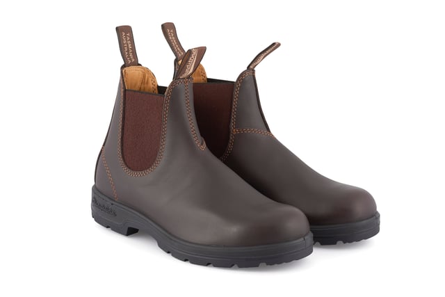 Boots from the Classic 500 series are the original styles that evolved in design, technology, and materials all while keeping the quality high. Features include premium materials, side stretch panels, front and back pull tabs, and a removable footbed. Complete with signature branding.