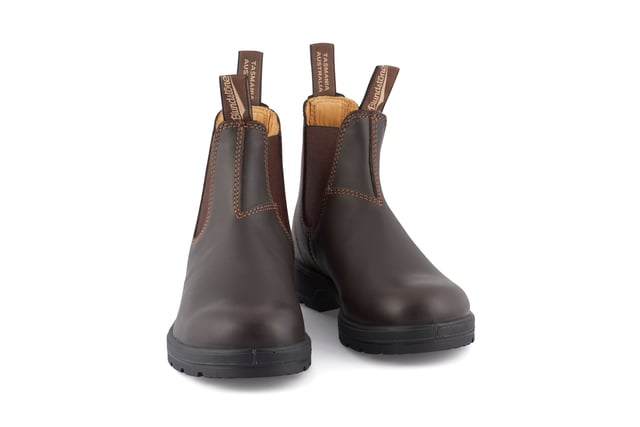 Boots from the Classic 500 series are the original styles that evolved in design, technology, and materials all while keeping the quality high. Features include premium materials, side stretch panels, front and back pull tabs, and a removable footbed. Complete with signature branding.