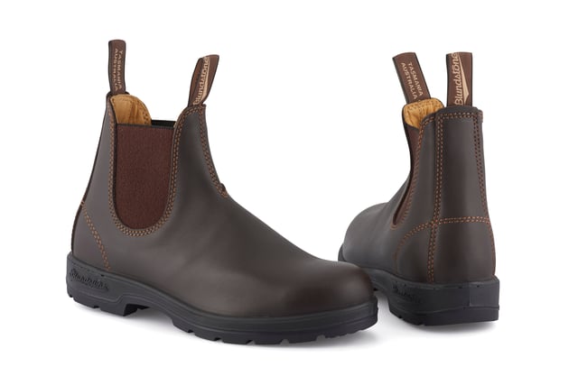 Boots from the Classic 500 series are the original styles that evolved in design, technology, and materials all while keeping the quality high. Features include premium materials, side stretch panels, front and back pull tabs, and a removable footbed. Complete with signature branding.
