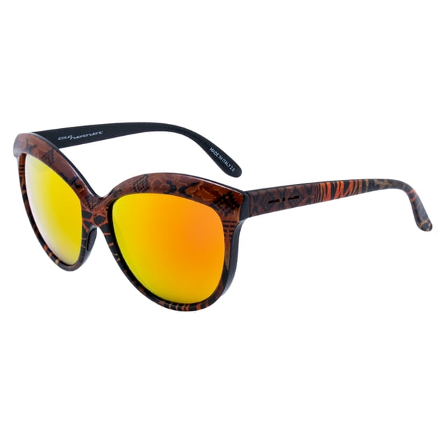 ITALIA INDEPENDENT 0092INX044000 gafas de sol de mujer• material: acetato• color: naranja y negro• tamaño: 58/20/140 mm (longitud de la lente / ancho del puente / longitud de la varilla)  
