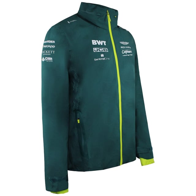 Aston Martin Cognizant F1 Equipo oficial de manga larga CHAQUETE MENTE VERDE AMC21JKT18