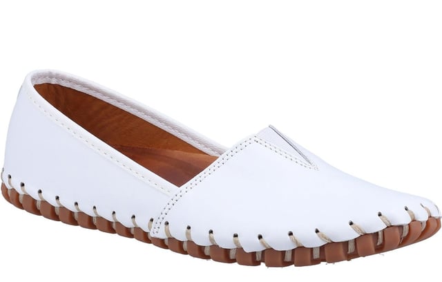 These Riva Texas shoes offer a blend of timeless style and modern comfort, making it a versatile addition to any wardrobe. Crafted with a premium leather upper and featuring a distinctive tied sole, this shoe delivers a sophisticated finish to elevate any outfit. 
 - Leather upper 
 - Lining 
 - Elasticated detailing 
- Slip On design 
 - Intricated stitch detailing 
 - Durable rubber outsole