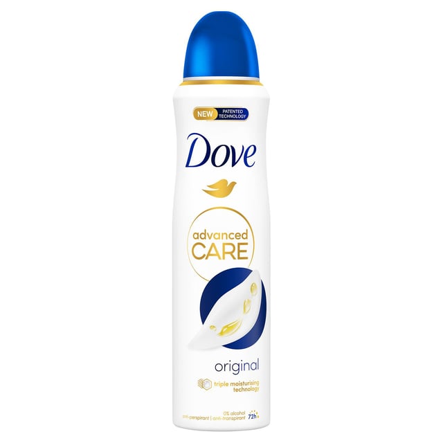 Dove AntiPerspirant Advanced Care Original 72H Deodorant for Women