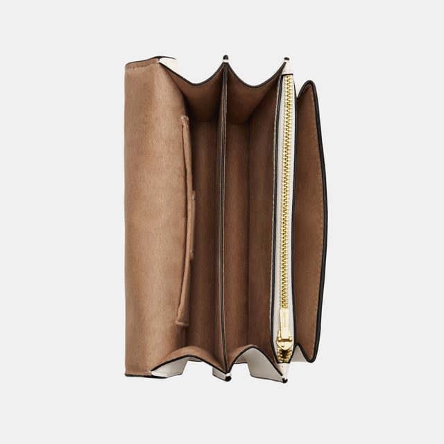 Crossgrain Leather Mini Klare Crossbody Length 18.0cm,  Width 5.0cm, Height 13.5cm