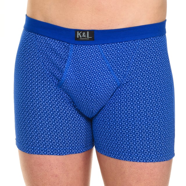 Pack-2 Boxers Kisses&Love
Color Azul-azul circulos
Cinturilla de goma elástica.
Detalle del nombre de la marca en la cinturilla.
Tejido transpirable.
Frontal anatómico con capacidad de sujetar sin apretar.
Costuras vistas a tono.

Composición:  95% Algodón, 5% Elastano

Cuidados:
- Lavar a temperatura máx. 40º.
- No usar lejía.
- No usar secadora.
- No planchar.
- No lavar en seco.