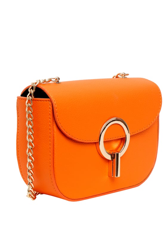 Orange Cross Body Bag