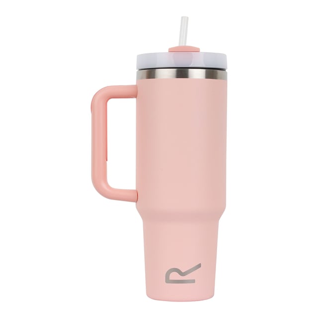 Material: Stainless Steel. Durable. Carry Handle, Double-Walled, Flip Up Straw, Hot Up To 6 Hours, Insulated, Keeps Drinks Cold For 12 Hours, Non-Slip Base, Rubber Base, Screw Top Lid, Spill-Proof Lid. Design: Logo. Capacity: 1.2L.