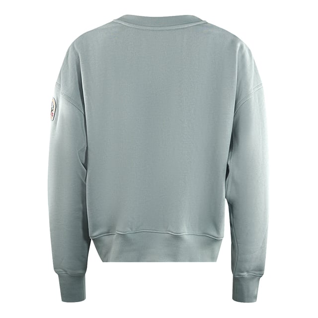 Blijf warm en stijlvol in de grijze trui van Parajumpers. Deze luxueuze damesjumper toont het merklogo groot over de borst. Offer geen stijl op voor comfort - maak een verklaring! Grote merklogo over PJs van de borst op de linker mouw, elastische tailleband en mouwen 86% katoen, 14% polyester, stijlcode: Melita 0220 UF31