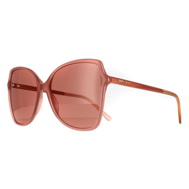 Jimmy Choo Butterfly Womens Nude  Burgundy FEDE/S  Jimmy Choo are a butterfly shape crafted from lightweight acetate. The super slim temples feature the Jimmy Choo to ensure brand authenticity.