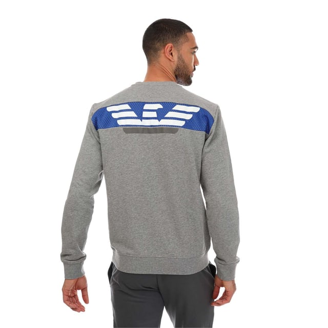 Ea7 sweatshirt grey shop