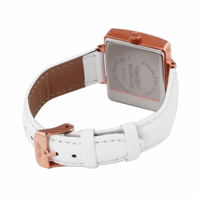 Bobroff BF0035-S013 - Herrenuhr Quarz aus Edelstahl• Material: Edelstahl• Glas: Mineral• Armband: Leder• Farbe: Bronze• Wasserbeständigkeit: 50 m (5 ATM)• Gehäusegröße: 36 mm