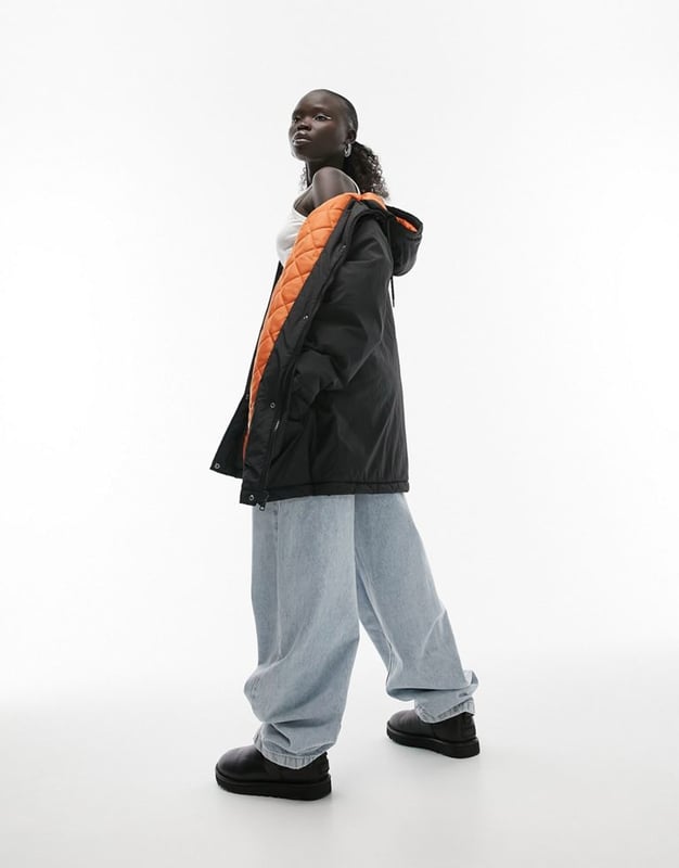 Topshop parkas shop