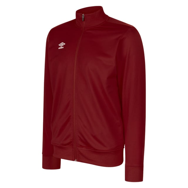 Material: 100% Polyester. Design: Stacked Logo. Cuff: Elasticated, Ribbed. Sleeve-Type: Long-Sleeved. Neckline: Ribbed Collar, Standing Collar. Pockets: 2 Side Pockets, Zip. Fastening: Zip. Hem: Elasticated, Ribbed.