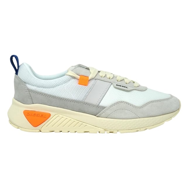 Diesel shop white trainers