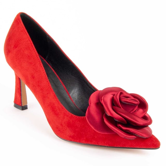 Women's high heel shoes. Comfortable fit. Cushioned natural leather insole. Manufactured by other brands for our brand. Approximate measurements: 7 cm heel.