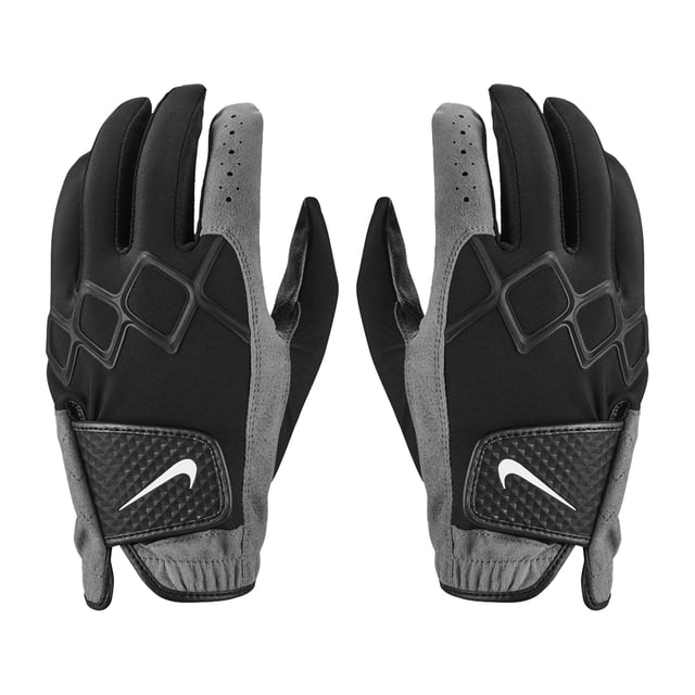Material: Nylon, Polyurethane, Silicone, Spandex. Fabric: Microfibre. Fabric Technology: Breathable, Flexible, Stretch, Water Resistant. Can Be Used On Any Surface In All Weathers, Enhanced Grip, Over-Moulded. Fastening: Hook and Loop.