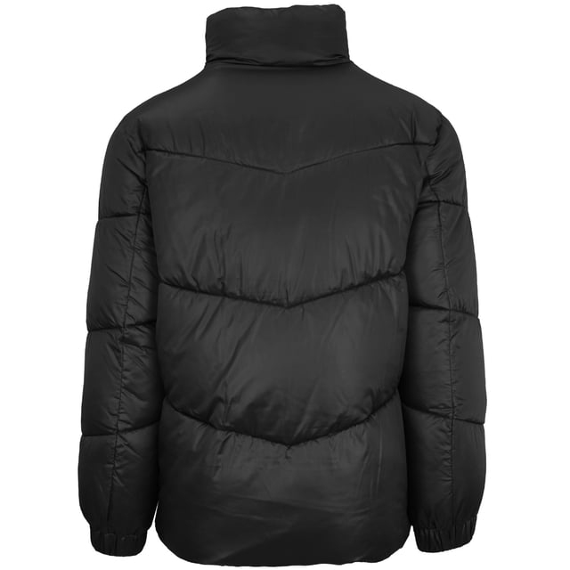 !Experimenta versatilidad y estilo con la chaqueta negra acolchada Plein Sport! Esta chaqueta presenta un dise�o solido. Mantente comodo y elegante con el logotipo llamativo y los detalles acolchados. Perfecto para cualquier persona a la moda. Bolsillos con cierre de cremallera, relleno y material: 100% poliester Chaqueta negra Chaqueta acolchada, cierre de cremallera Estilo: MRB2242 PS05 99
