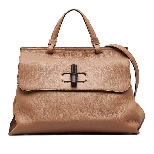 Gucci bamboo daily store bag