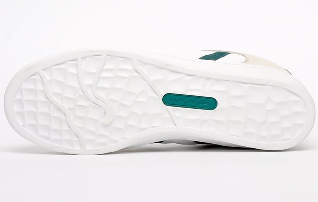 Lacoste SplitStep 120 1 SM Frainers blancos para hombres Lacoste Splitstep 120 1 SM LACEUP TRAVANTES DE MENOS DE CUERO WHITE SUDE 39SMA0060 WG1