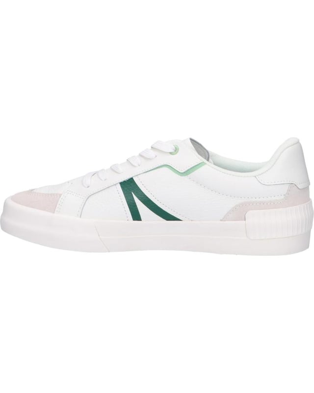 SNEAKERS LACOSTE FOR MAN 43CMA0057 L004 White, Padded insole, Nonslip soles, Flexible sole