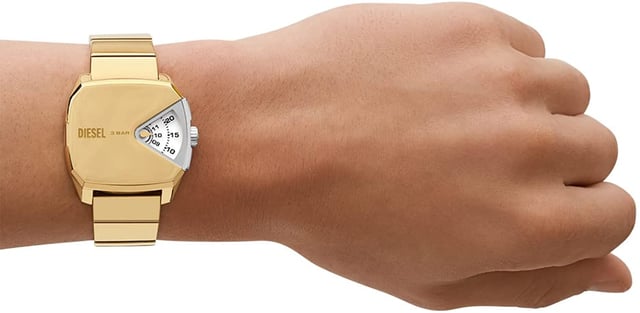 Diesel men's gold best sale watches