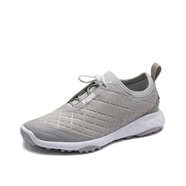 PUMA Brea Fusion Sport Golf Slip-On Grijs Synthetisch Damestrainers 192227 02