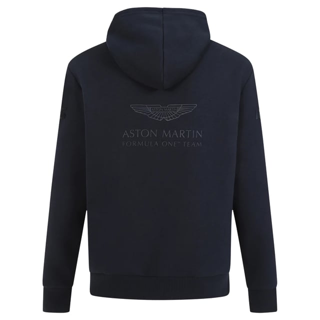 Aston Martin F1 Official Team Pullover Azul Mens Lance Stroll Hoodie AM21KSW05
