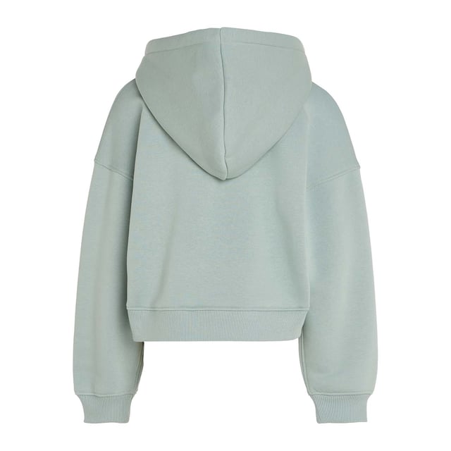 inchZip hoodie from Calvin Klein Jeans. This classic zip-up hoodie is a cool statement of your casual look.Highlights• Transitional cottonMaterial Composition• Main composition: transitional cotton - in-conversion (64%)  recycled polyester (36%)Sustainability Certification • Organic Content StandardCare instruction Machine Washable at 30°C  gentle cycleWash & dry inside outLow heat ironArticle Code: IG0IG02746PCY inch