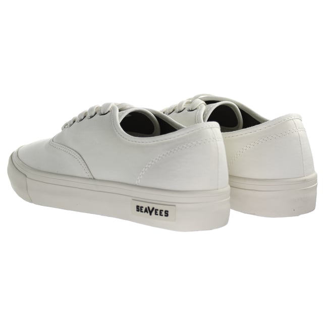 Seavees Legend Sneaker Standard Bleach Poplin Lace-Up Synthetic Womens Trainers
