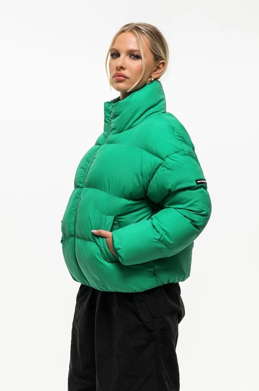 Good for nothing clearance funnel neck bubble jacket