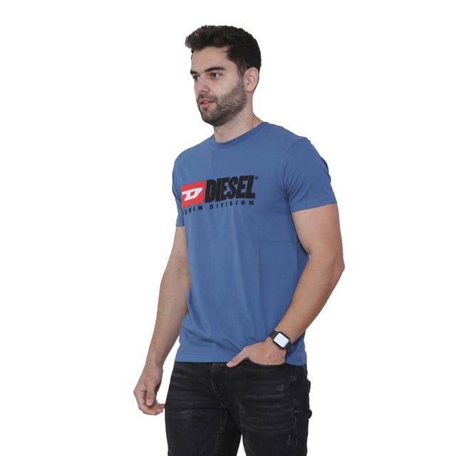 Diesel Mens Short Sleeve T Shirt T Diego Division
