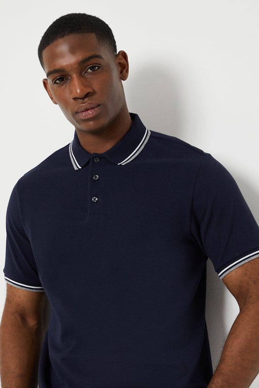 Mens Polo Cotton Polo Stone Island Navy Polo Shirt Custom Design
