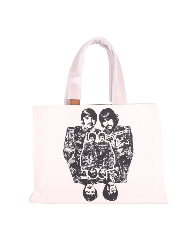 Stella mccartney sales canvas tote bag